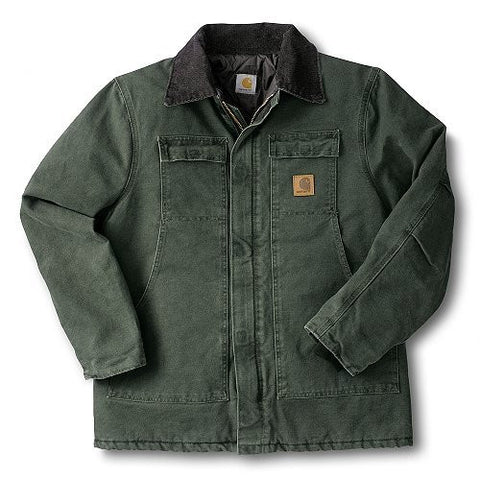 Big Carhartt_ Sandstone Arctic Quilt Lined Traditional Coat