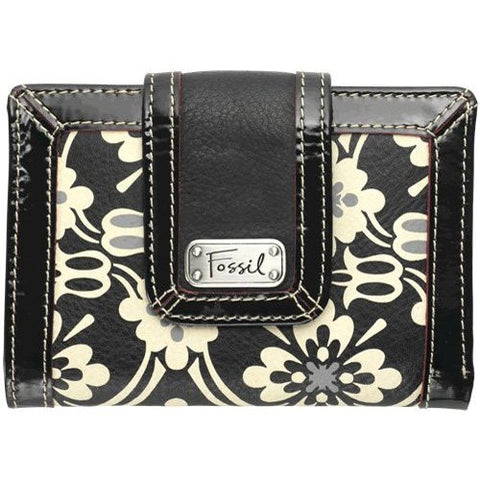 Fossil Printed Leather Multifunction Wallet