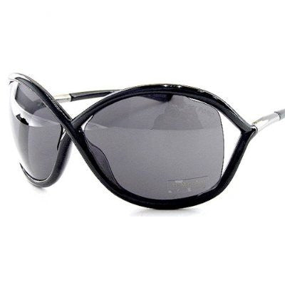 Tom Ford Whitney Sunglasses TF9 199 TF 9 Soft Black Shades & Black Frame