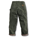 Carhartt Flannel Lined Duck Work Dungarees