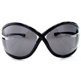 Tom Ford Whitney Sunglasses TF9 199 TF 9 Soft Black Shades & Black Frame