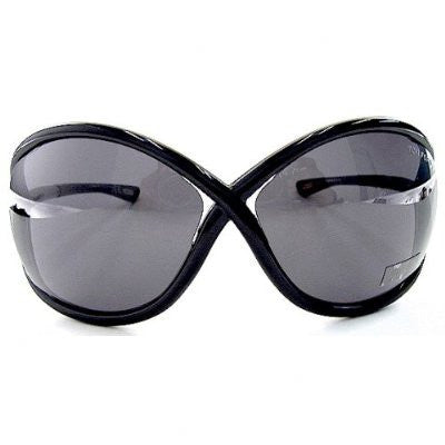 Tom Ford Whitney Sunglasses TF9 199 TF 9 Soft Black Shades & Black Frame