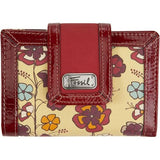 Fossil Printed Leather Multifunction Wallet
